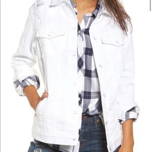 Rails white denim jacket